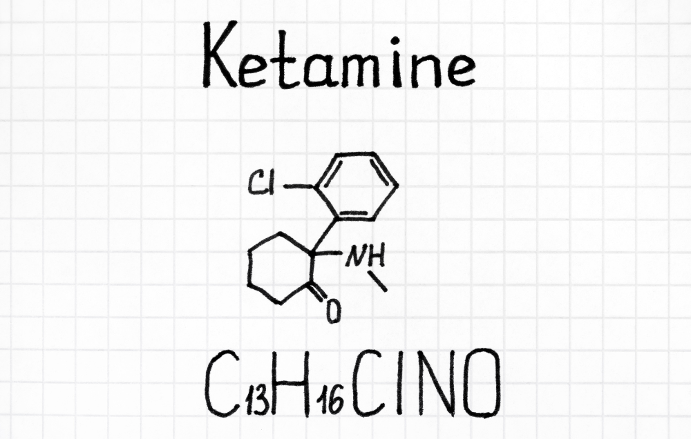 How can ketamine be used to treat depression?
