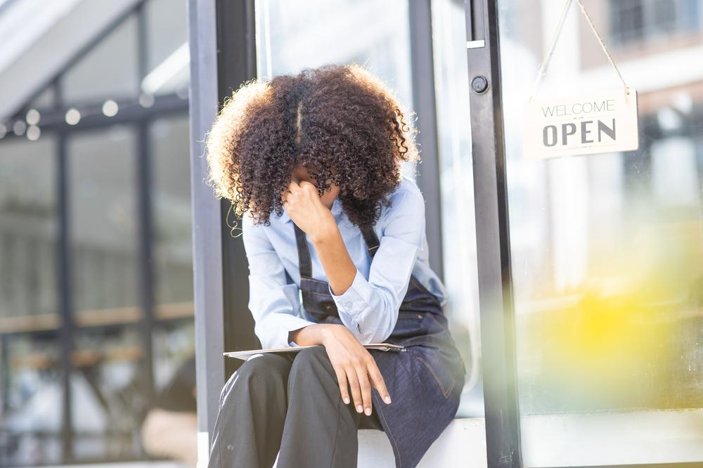 Portrait of young african american